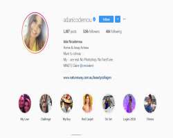 The beautiful diva has 326 thousand followers on Instagram and 79.9 thousand followers on Twitter.